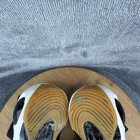 Nike Zoom Flight Bonafide Shoes Youth Size 7Y Black White Gum Basketball - Picture 8 of 9